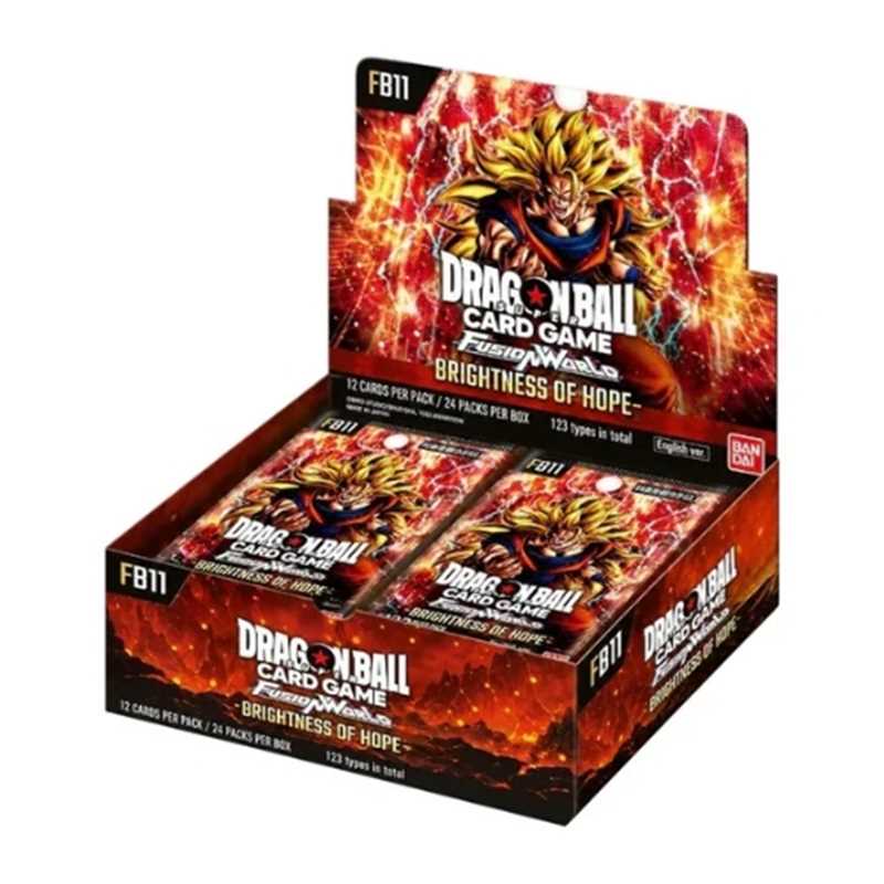 Dragon Ball Card Game Fusion World Brightness of Hope FB11 Display ENG