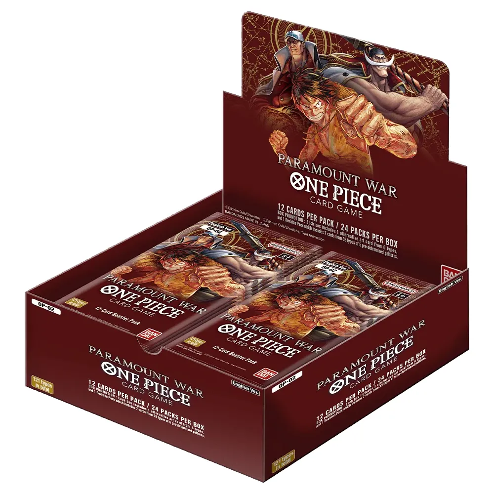 Booster Box Paramount War OP02-ENG - Riccio Store