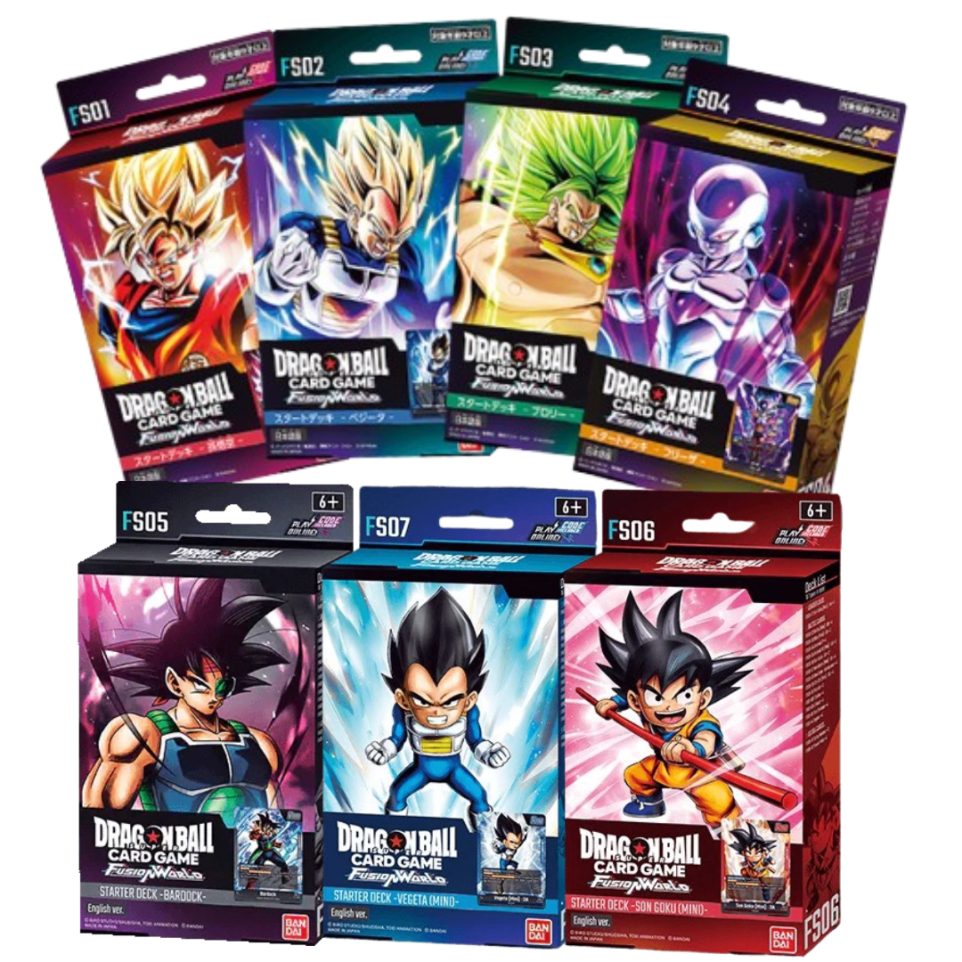 Starter Deck Bundle Dragonball Fusion World - Riccio Store