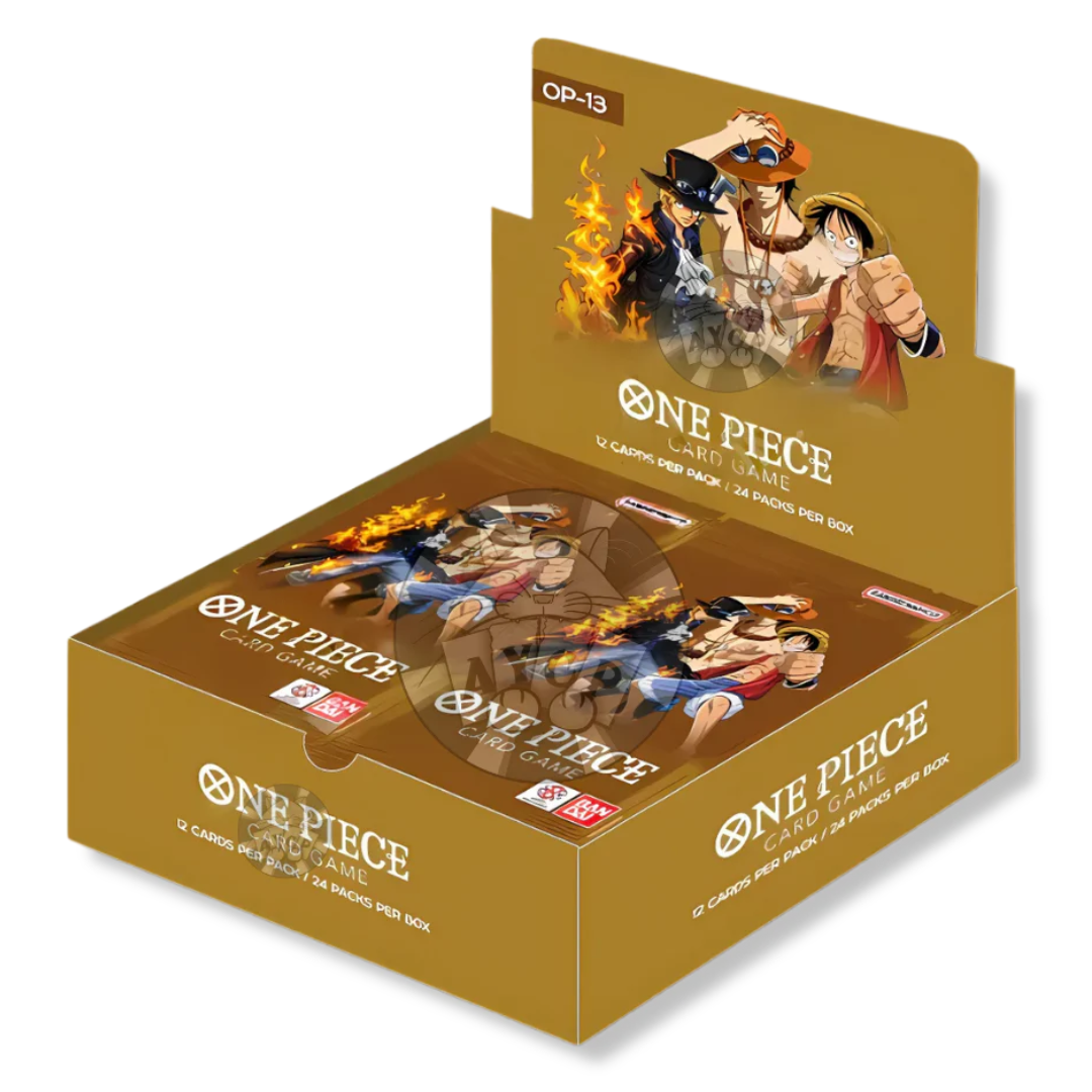 PREORDINE Booster Box Carrying on his Will OP13-ENG One Piece Card Game - Riccio Store