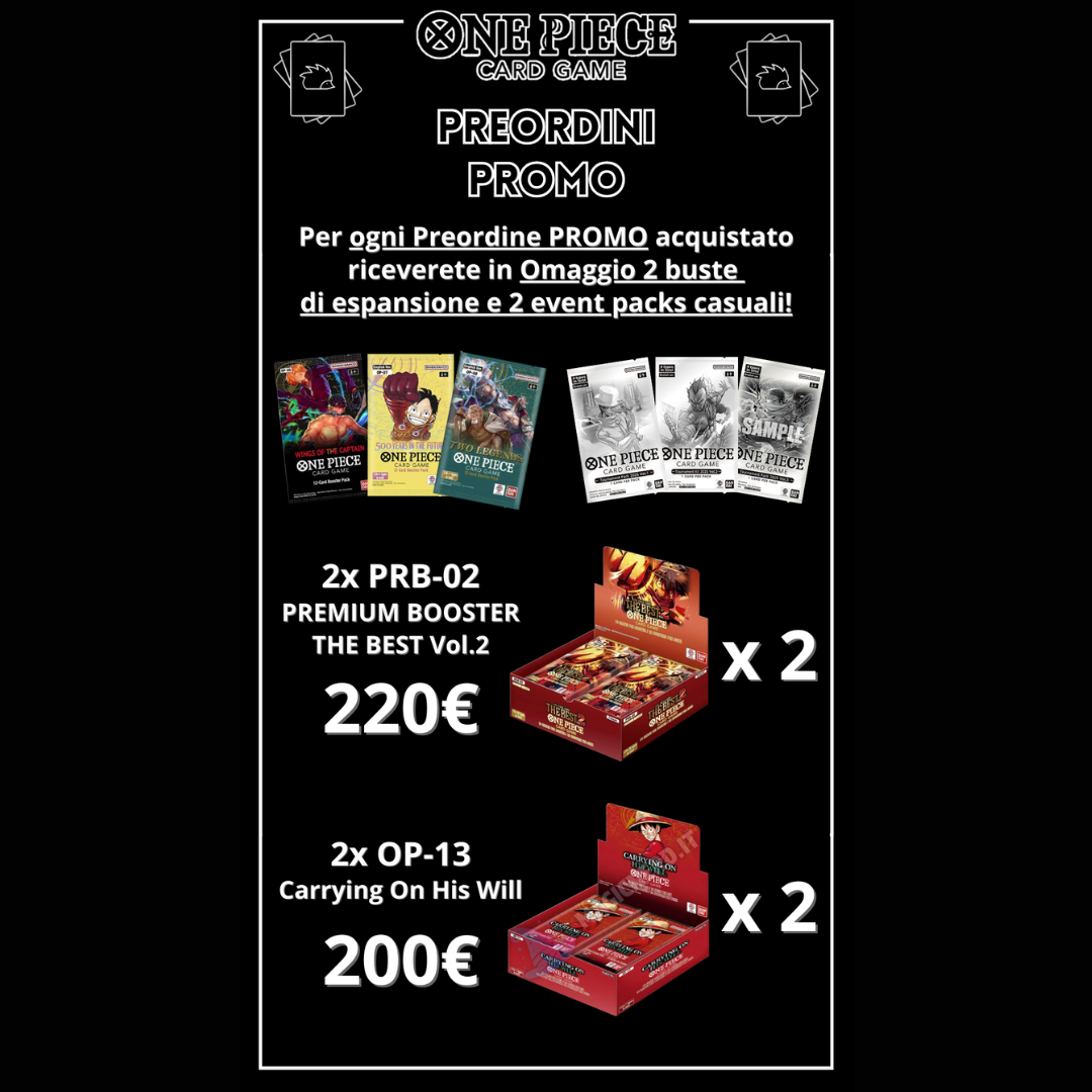 Preordini Promo One Piece - Riccio Store