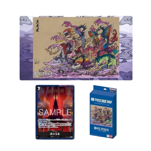 PREORDER One Piece Card Game Base Shop Limited Playmat Vol.2 – Five Elders (JAP)